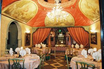 well known Restaurant Kasbah Marrakech