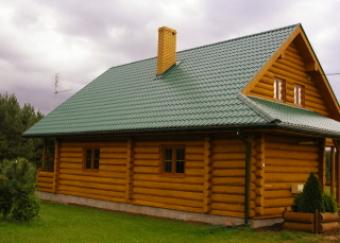 New house from wood D�bicze