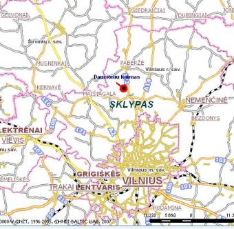 Plot of land for sale 6,7 ha Vilnius