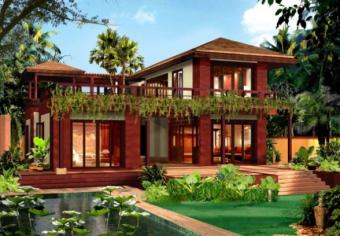 3 Bedroom Bali Style Villa Ko Lanta Yai