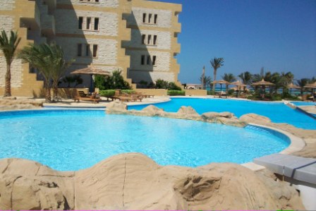 Seaview 1BR in Palma Resort Hurghada