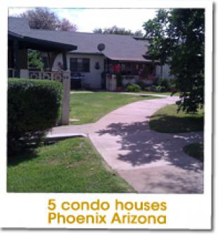 Bulk Deal Of 5 Condo Houses Phoenix, Arizona