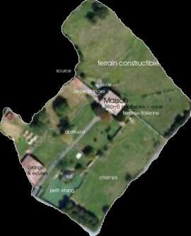 a wonderful property of 1,6 ha St Maixent L`ecole