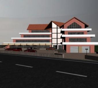 A 5 stars hotel project Giurgiulesti
