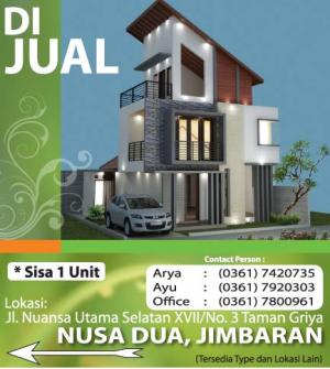 house for sell in jimbaran-Nusa Bali