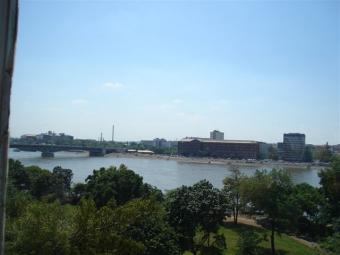 Panoramic view to river Budapest