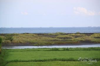 Ocean front land in negara Bali