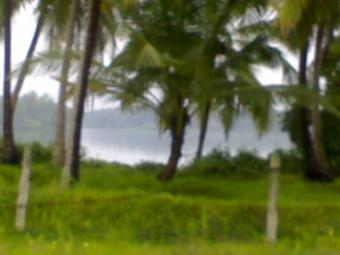 Resort Land facing river with be Udupi