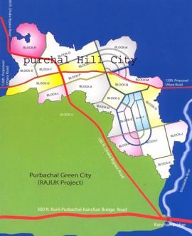 Land for sale at Purbachal Purbachal