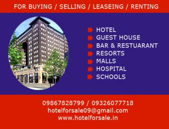 THREE STAR HOTEL FOR  SALE Hyderabad