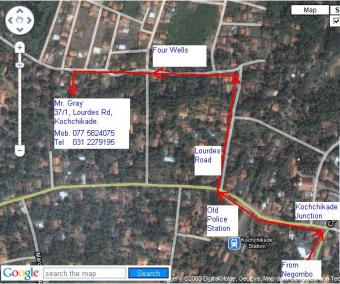 House and 44 perch land for sale Kochchikade