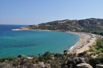 Land by sea of Chalkidiki Sithonia