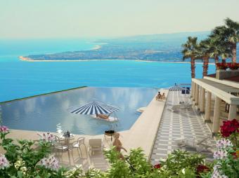 Stunning front line beach villa Reggio Calabria