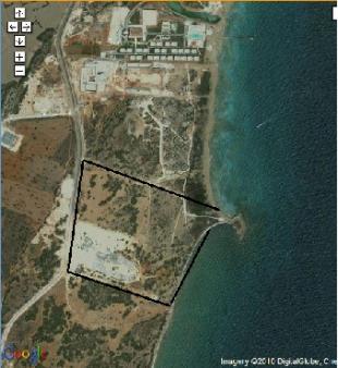 140 hectares, sea side in bafra Fmagusta