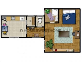 Nice studio for rent in Budapest Budapest 6