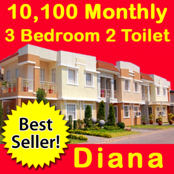 Diana 3bed 2toilet Townhouse Cavite
