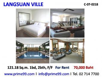 Langsuan Ville Condo for Rent Bangkok