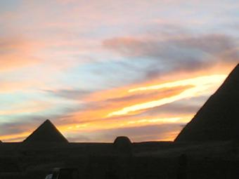 The Best View to the pyramids Giza