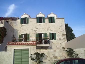 Beautiful houses on an island Brach