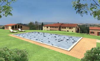 Homes in country hamlet Siena