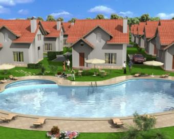 Complex of houses and apartments Kavarna