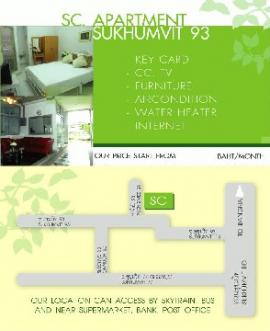 SC 93 Apartment  For rent Bangkok