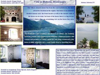 Villa in Dobrota, Kotor Kotor