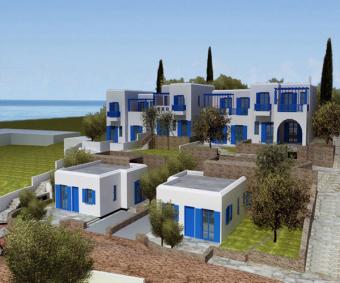Coastal properties in Greece Paros