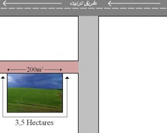Terrain agricole 3,5 Hectares Agadir