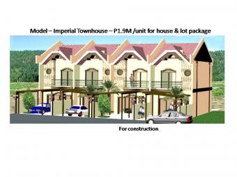 P1.9M House & Lot Package-BAGUIO Baguio