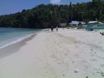 White Sand Beach in Samal Island Davao