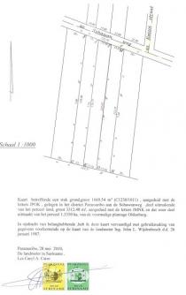 Plot for sale with house Paramaribo