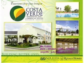 COSTA VERDE LOT FOR SALE Cavite