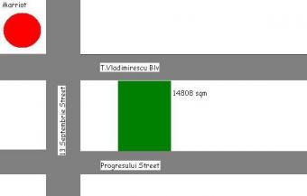 Land for sale Bucharest-Marriot Bucharest
