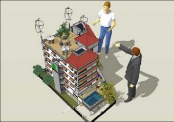 A 6 floor high-tech apartment Phuket