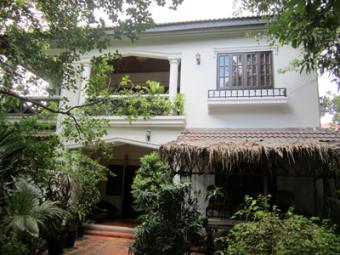 Fresh air villa for rent in PP Phnom Penh