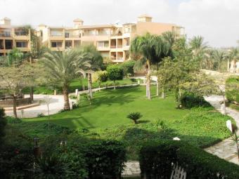 1500$ semi furnished 3BR duplex Cairo Alex Rd.
