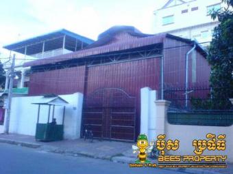 WAREHOUSE FOR RENT, LOCATED BOEN Phnom Penh