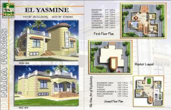 villa Semi Finished Cairo Alex Desert Road