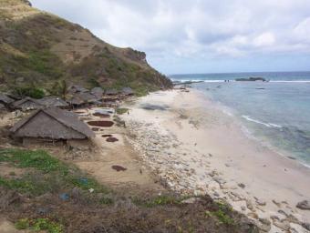 Are Guling - Land south Lombok Sekotong