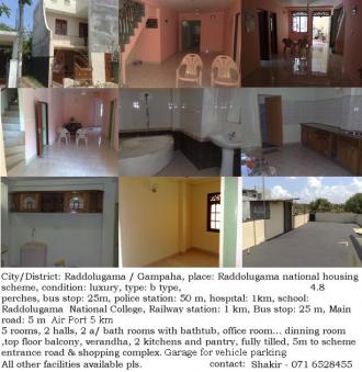 House for Sale at Raddolugama Raddolugama