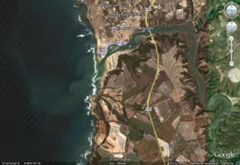 Land for construction front sea Algarve