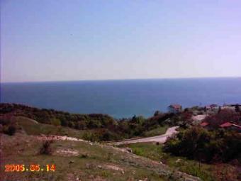 Corner plot with incredible sea Balchik