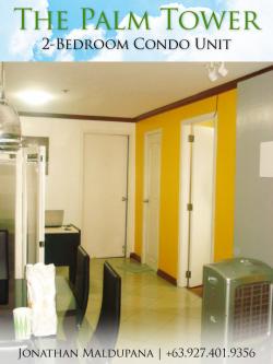 The Palm Tower 2 Bedroom Condo U Makati