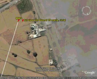 For SALE 6 kanals 15 marlas plot Rawalpindi Cantt