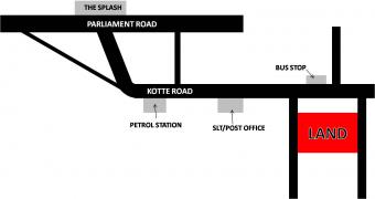 highly residential land KOTTE Kotte