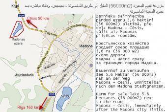Lake for sale Madona