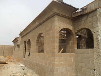 2 nos.of 3 B/R up to lintel levl Lagos