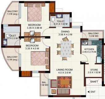 Residential project Ansals Elega Aavantika Extension, Ghaziabad