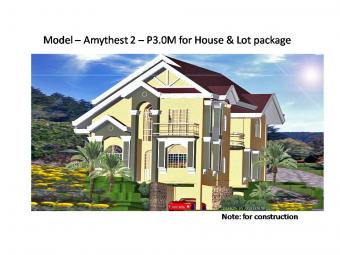 Design for House & Lot Package Baguio